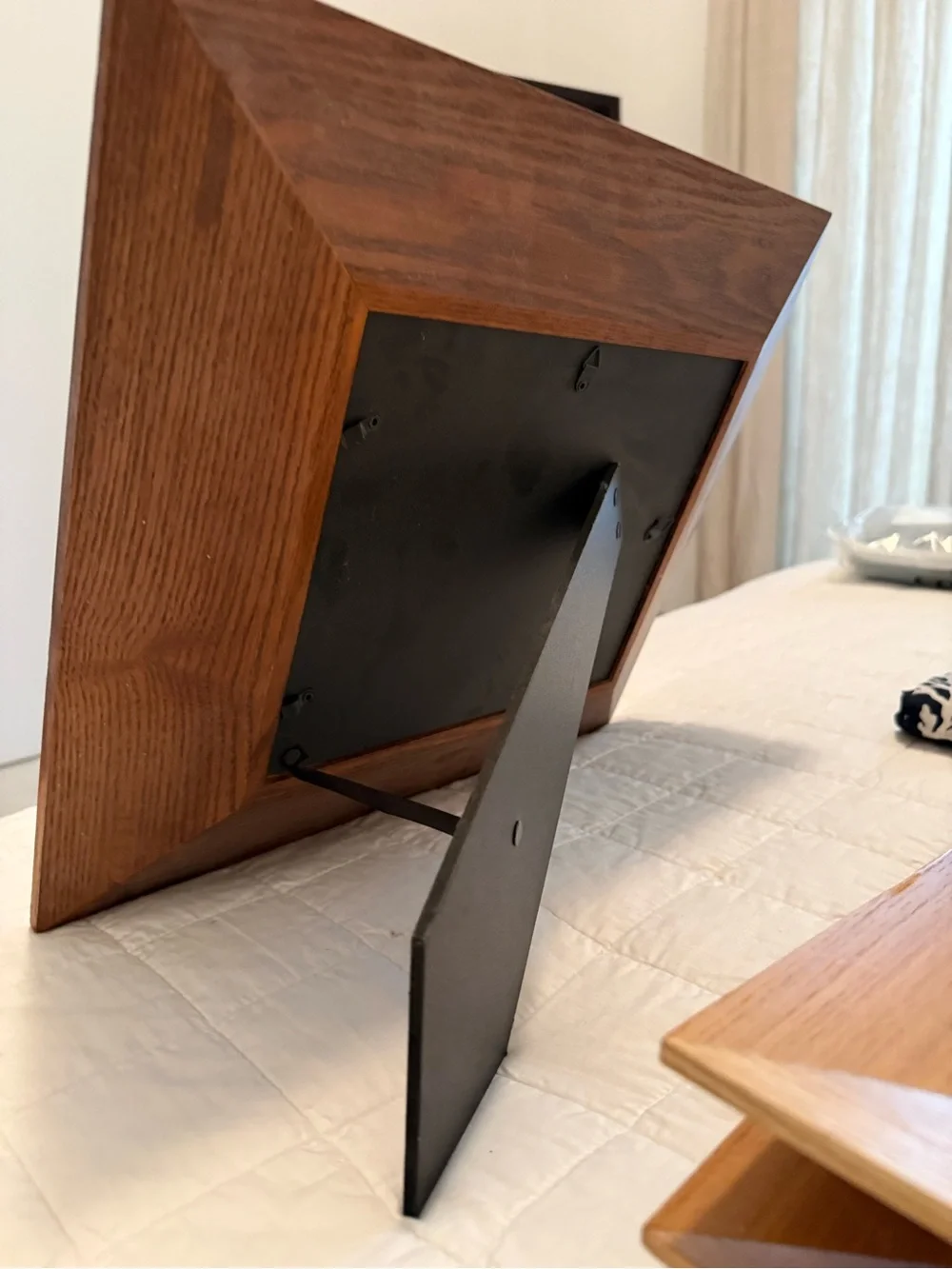 Crate&Barrel Solid Wood Picture Frame in Brown 8x10